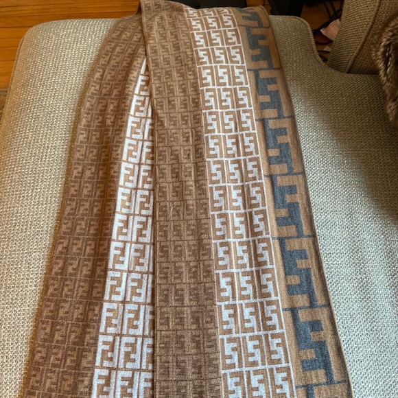 Fendi Accessories - Fendi Wool Scarf